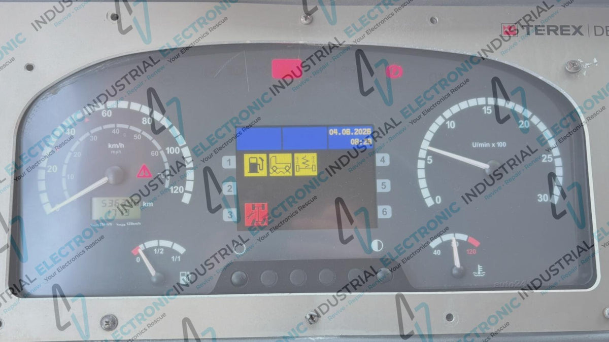 DEMAG Terex AC140 Crane Dash Instrument Cluster Repair Service