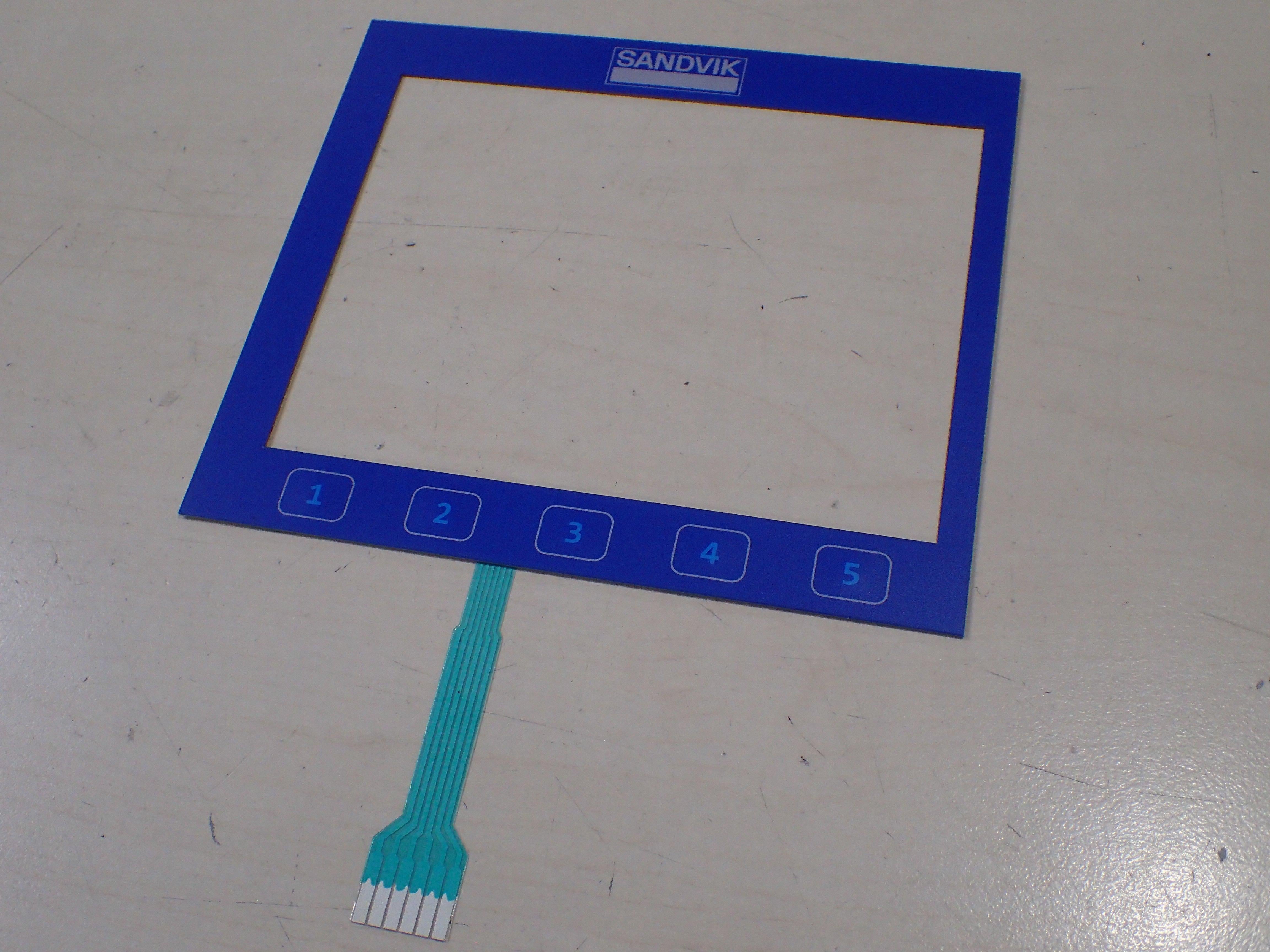 SANDVIK Display Button panel replacement