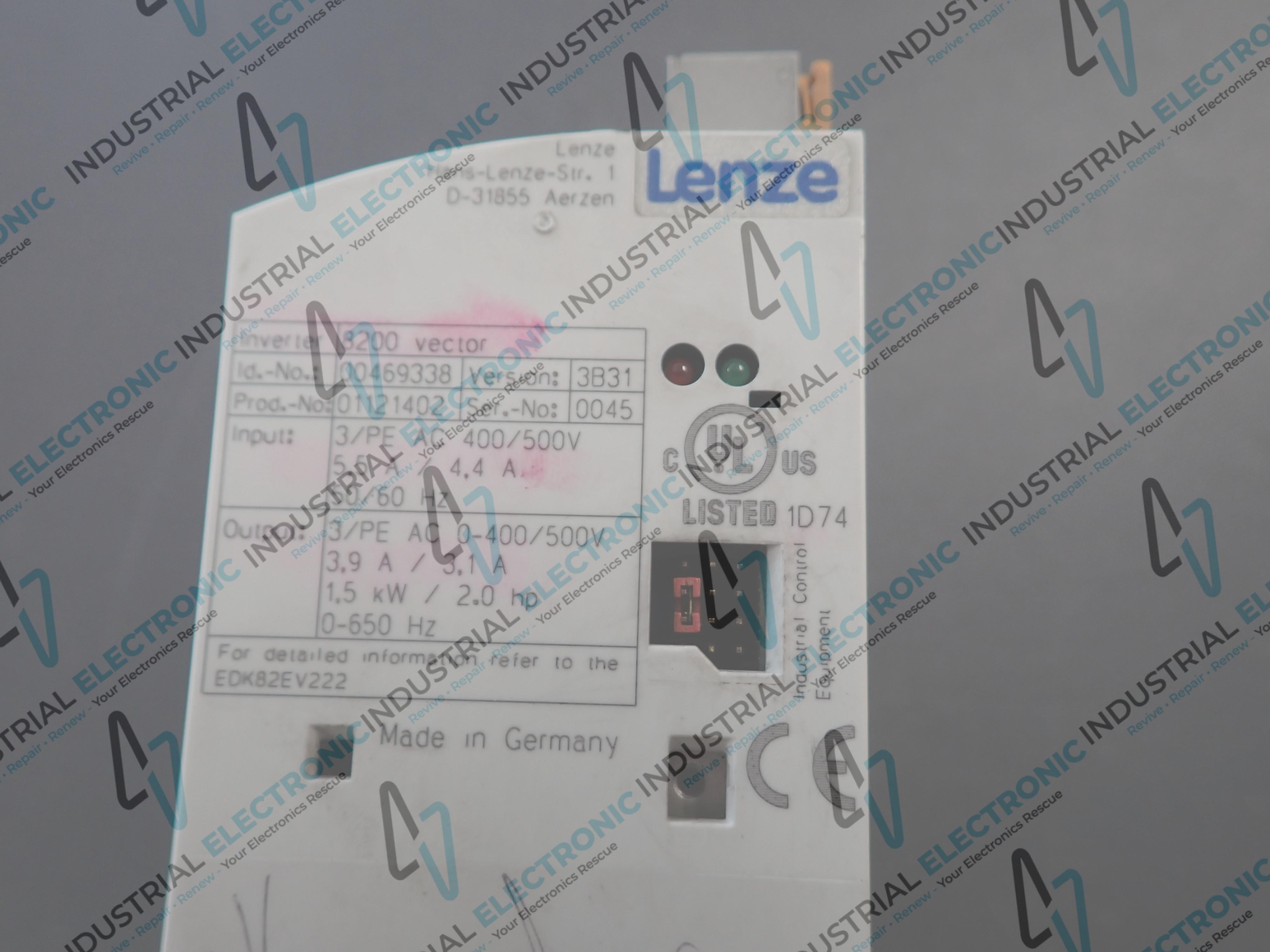 Lenze  VFD Drive 8200 Vector