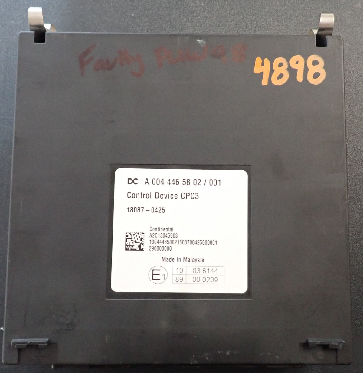 MERCEDES-BENZ ECONIC 956-3 AXLE DC CPC Repair service - Comms Fault