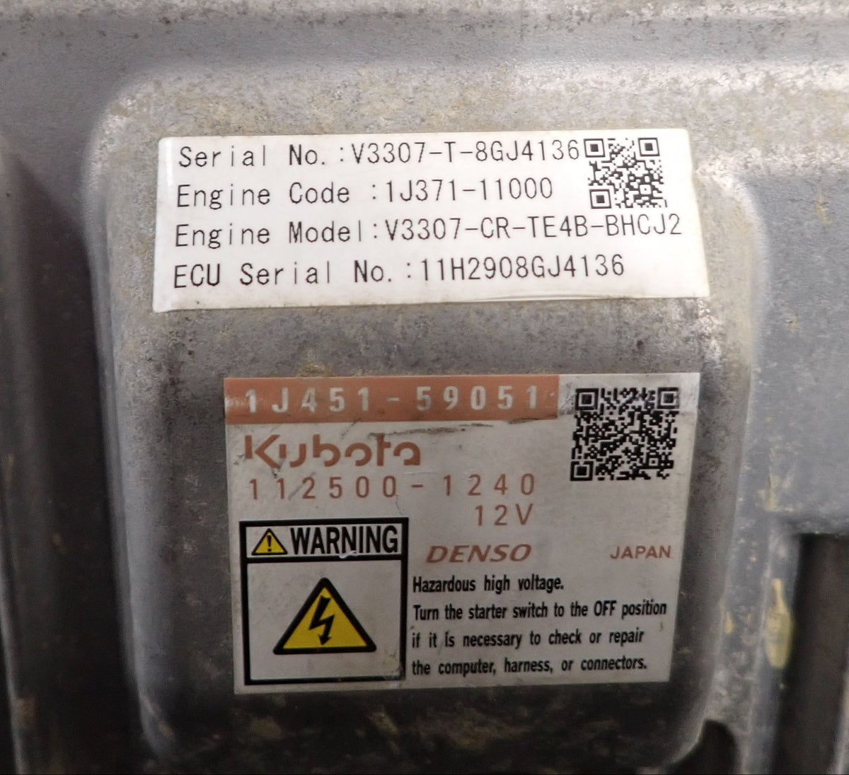 Kubota Denso ECU
