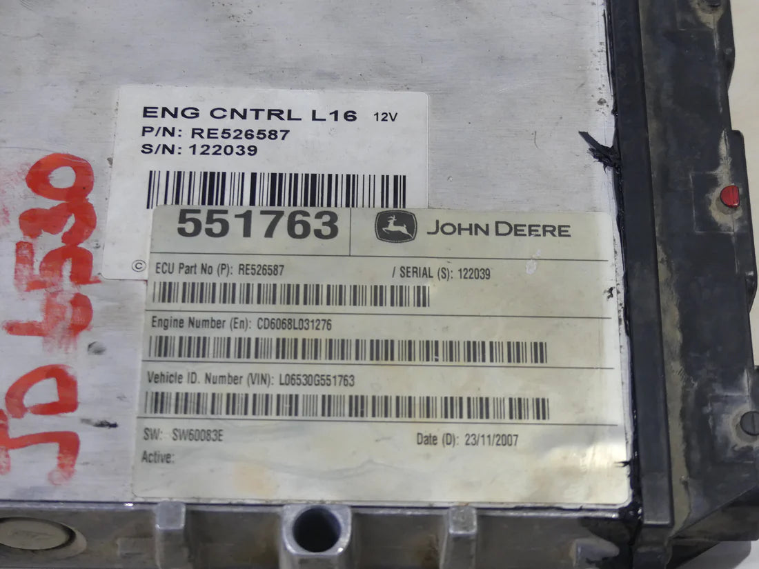 🚜 John Deere ECU 551763 – Coolant Temperature Sensor Input Repair