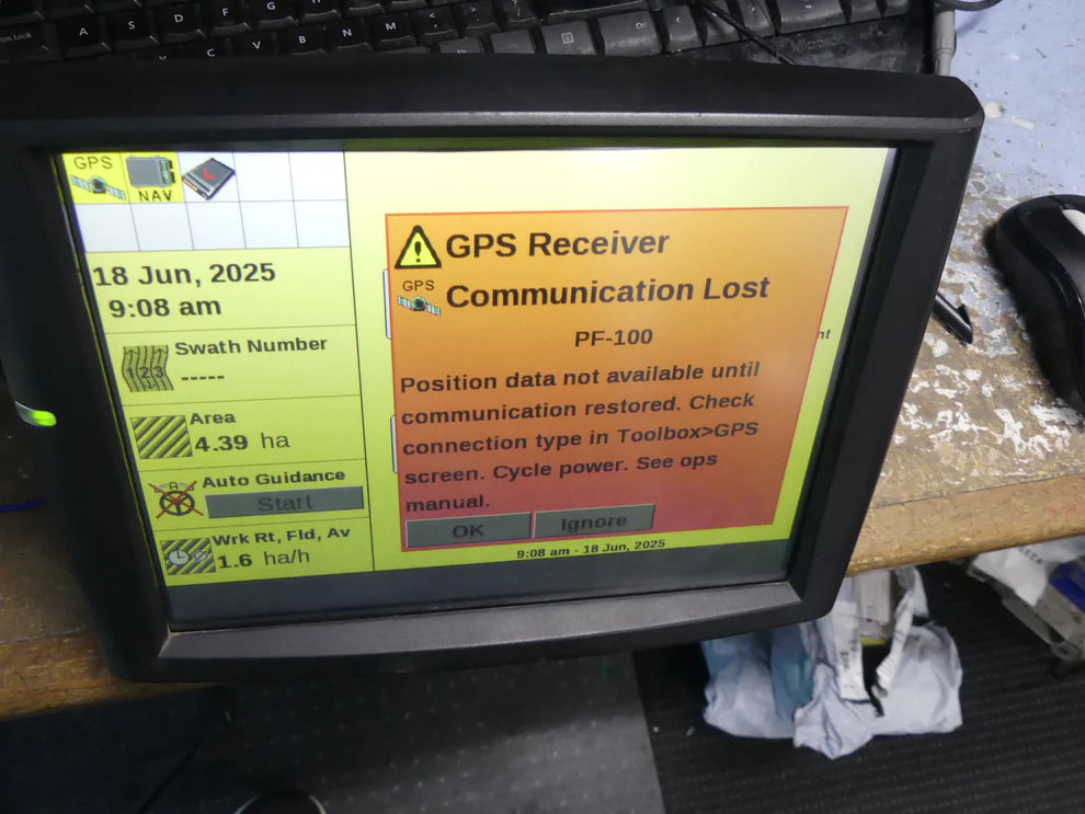 CASE AFS PRO 700 Touch screen / LCD replacement