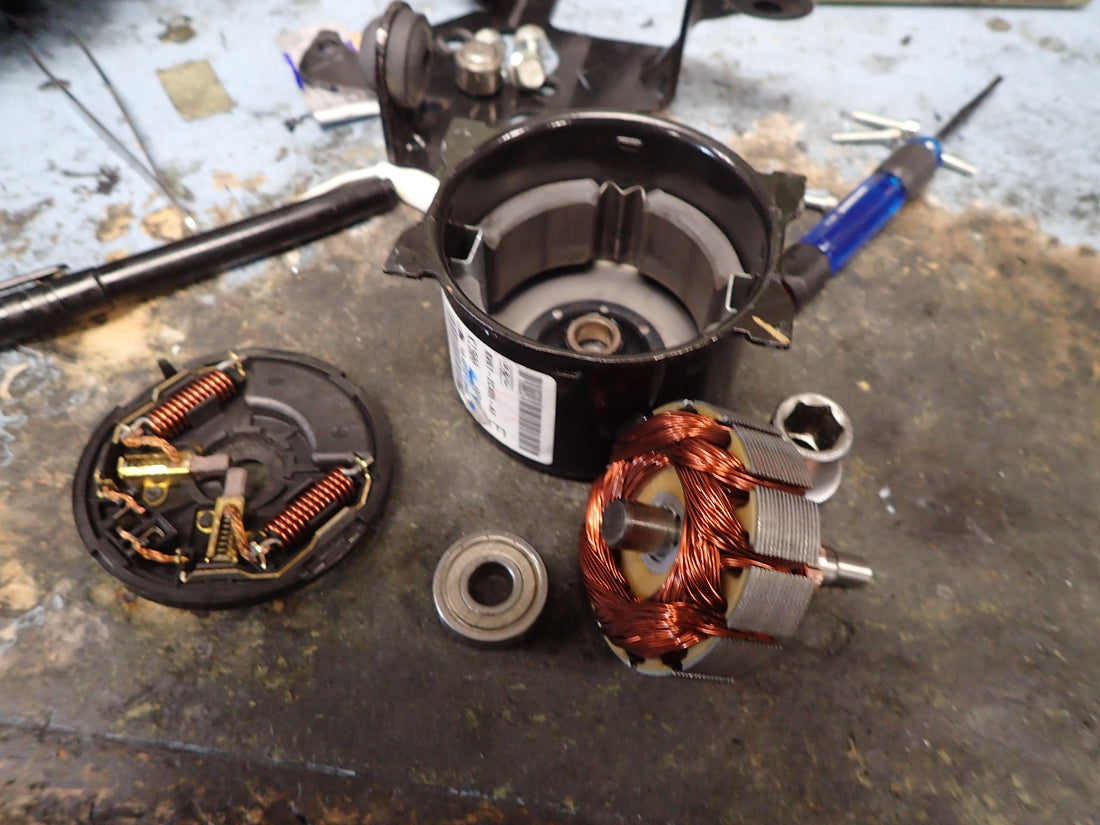 DC motor Rebuilding