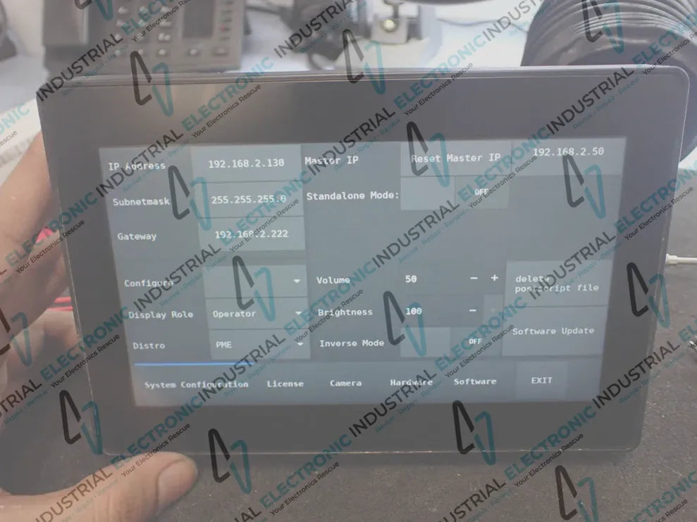 Liebherr PME1 Display