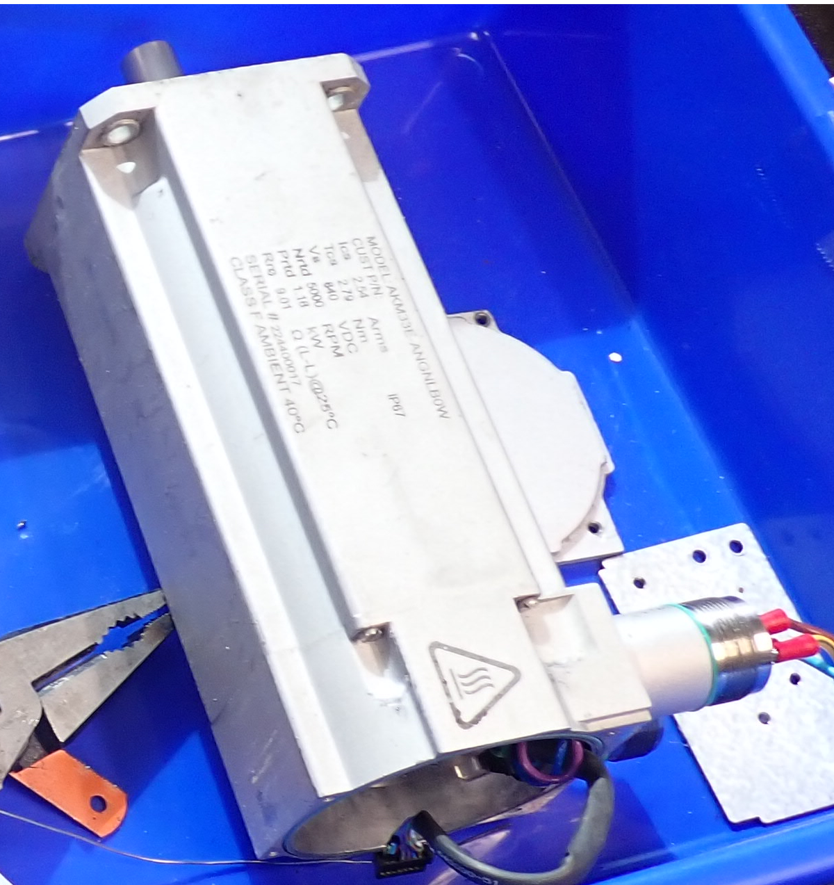 Kollmorgen AKM Series Brushless Servo Motor Repair Service